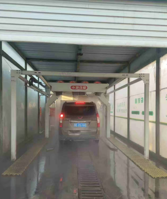 晋城地区店铺处理半自动洗车机