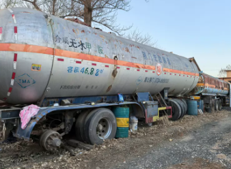 潍坊地区处理46.8方 40方柴油罐