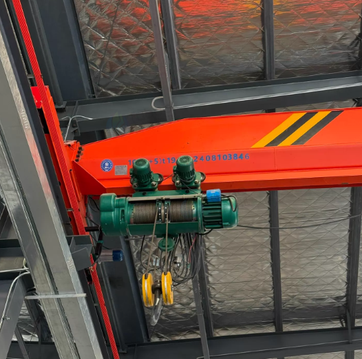 盐城地区工厂处理河南矿山10t行车