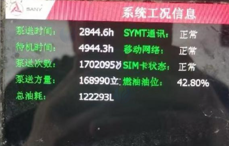 北京地区处理20年三一汕德卡56米国六泵车一台