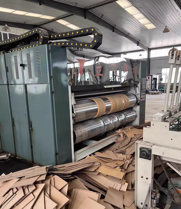 保定地区处理立飞GYKM高速水性印刷模切机