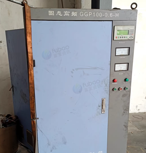 苏州地区工厂处理100KW固态高频变压器1台、100KW焊管机1台