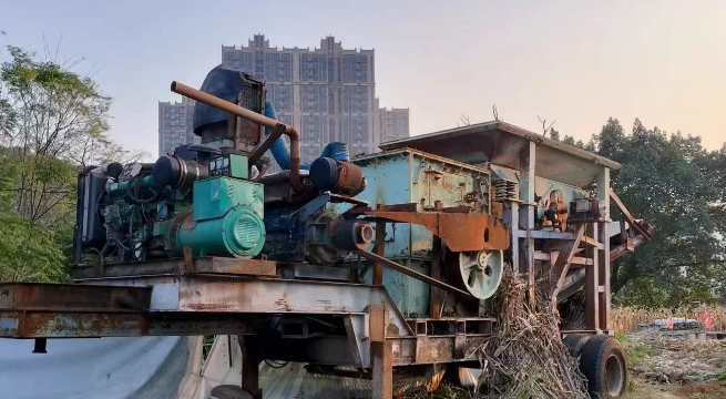 清远地区处理移动破碎机