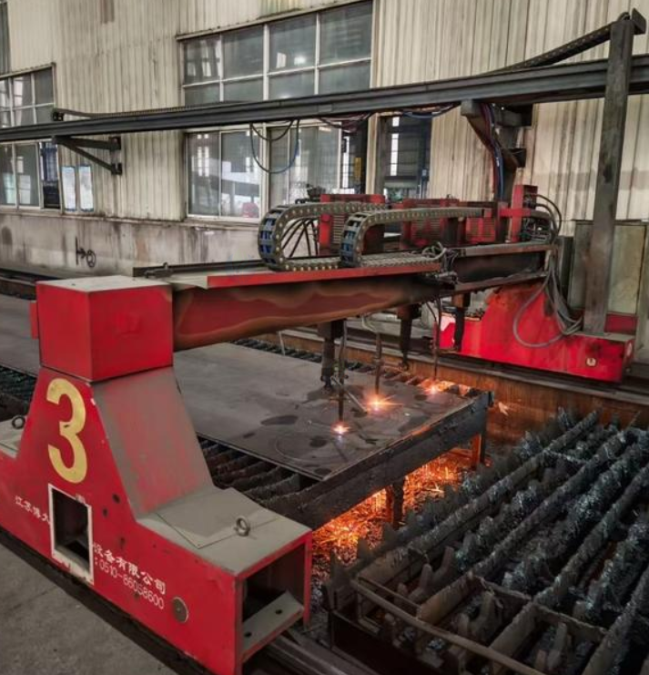 无锡地区处理数控火焰切割机3台