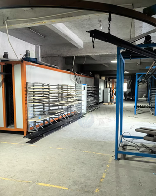 厦门地区处理全套MDF喷粉流水线