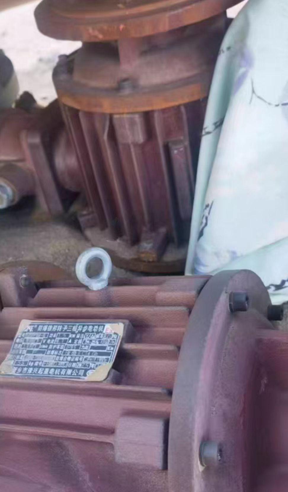 酒泉地区工地处理五吨桥式起重机带电机减速机