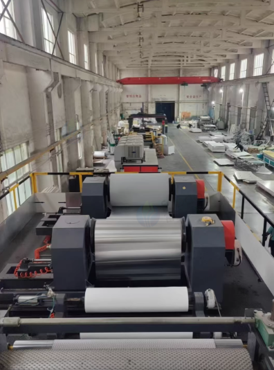 常州地区工厂处理蜂窝板三维板复合生产设备一套