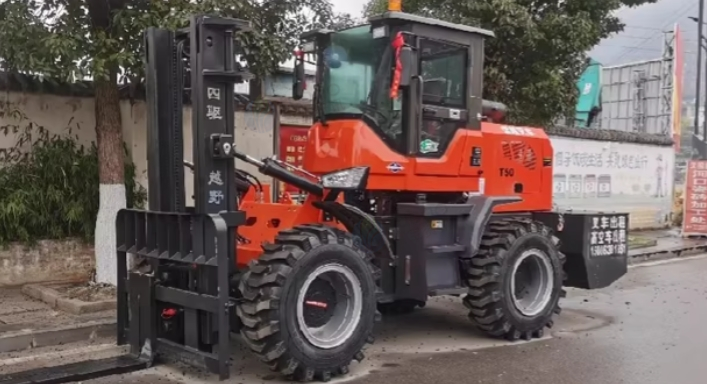 毕节地区处理四驱越野叉车