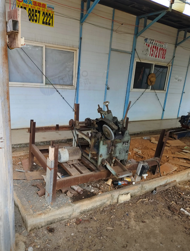 百色地区工厂处理2台带锯