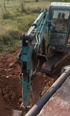 惠州地区处理山河智能60E挖掘机