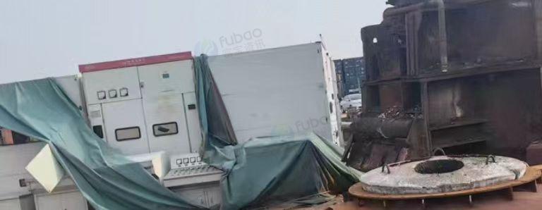 商丘地区工厂处理1250KVA电炉变压器、两套电弧炉、精炼炉等