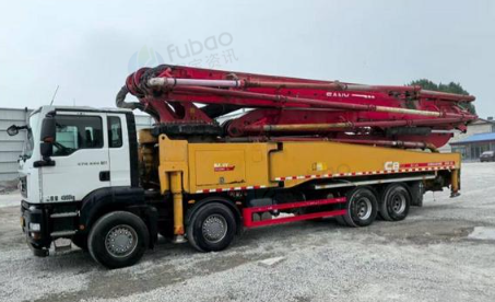 北京地区处理20年三一汕德卡56米国六泵车一台