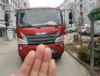 潍坊地区处理22年福田ES5平板车