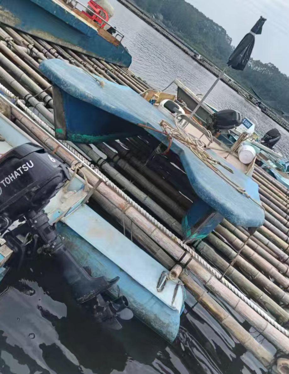 钦州地区处理玻璃钢双底船