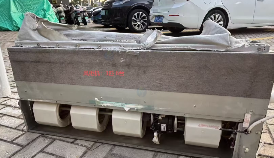 苏州地区工厂处理12P外机1台、内机12台