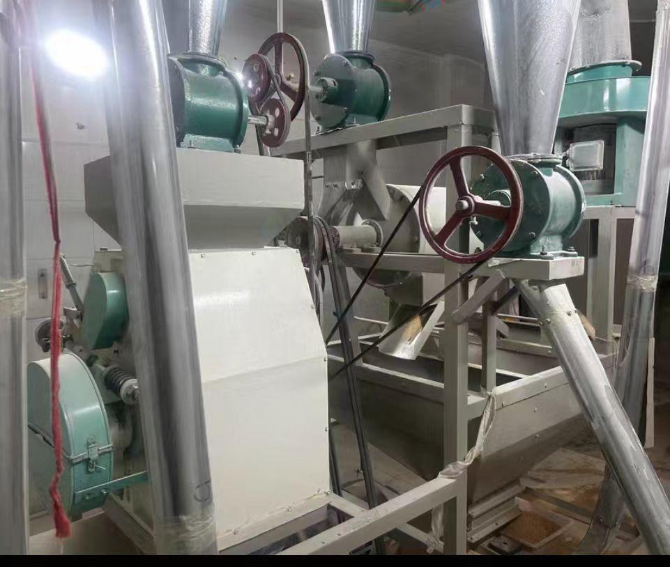 蚌埠地区加工坊处理磨面机、洗麦机一套