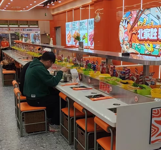 西宁地区处理旋转小火锅全套设备