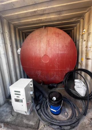 烟台地区个人处理12米集装箱罐带加油机