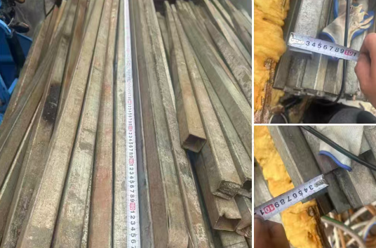 赣州地区处理镀锌4*4方管一批