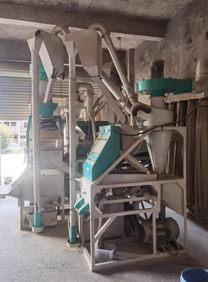 百色地区处理商用碾米机