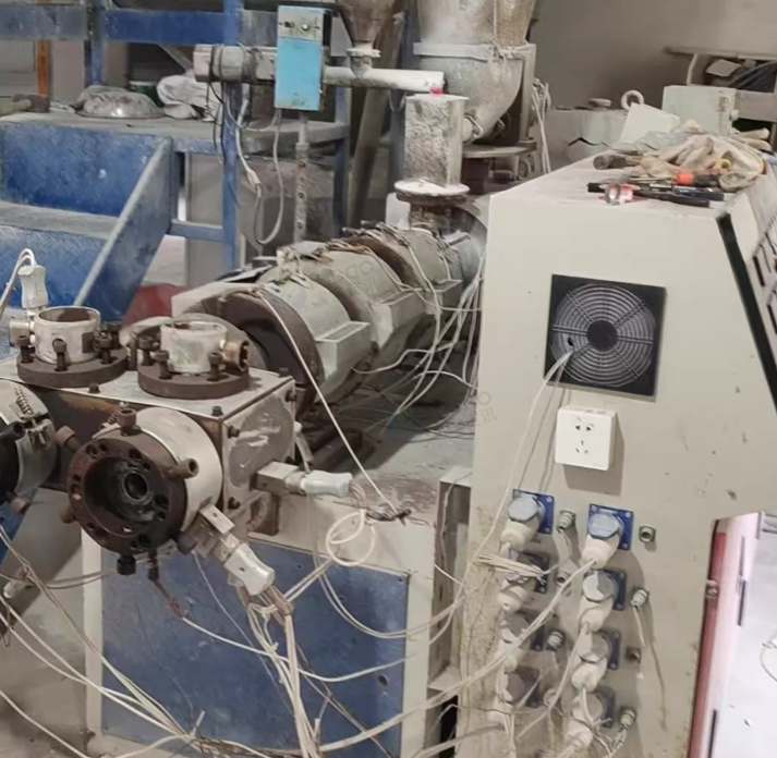 临沂地区工厂处理pvc线管一出二生产线