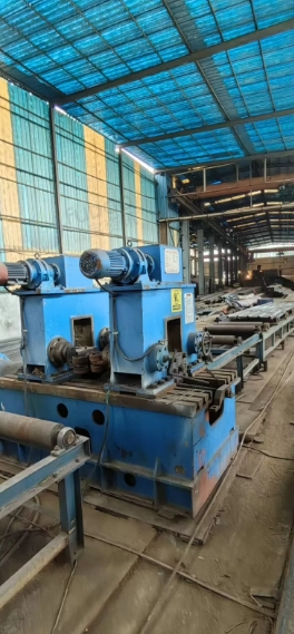 乐山地区处理自用洲翔JZJ-800型H型钢翼缘矫正机