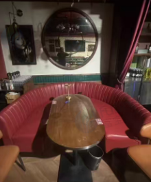 福州地区处理餐厅卡座沙发、桌椅一批