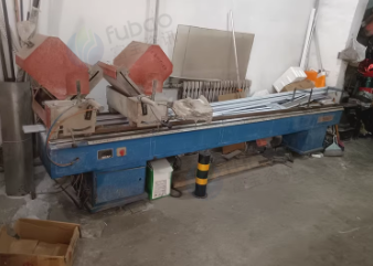 潍坊地区门窗厂处理塑钢门窗焊机 双头锯 V口锯