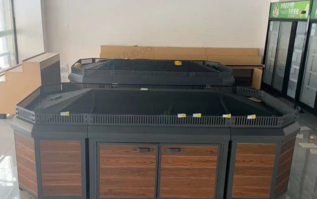 绵阳地区处理水果陈列架、展示架、水果保鲜冰箱等