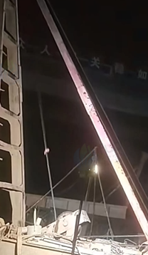 宿州地区工地处理科强打桩机、卷杨机、电缆线、钢丝绳、泥浆泵电机等设备