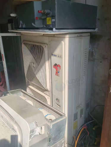 南宁地区饭店处理2台空调