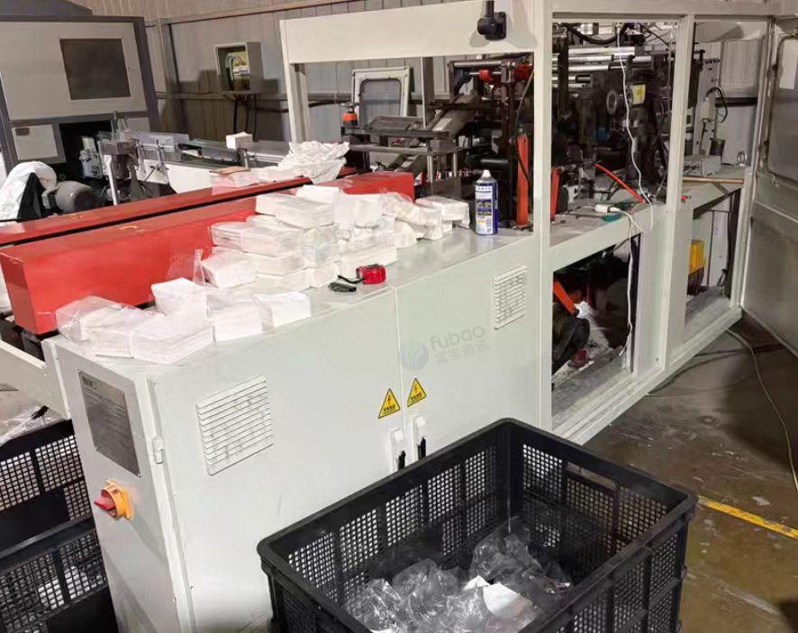 杭州地区工厂处理自动液压架纸机、抓纸机、切纸机等抽纸整套生产线