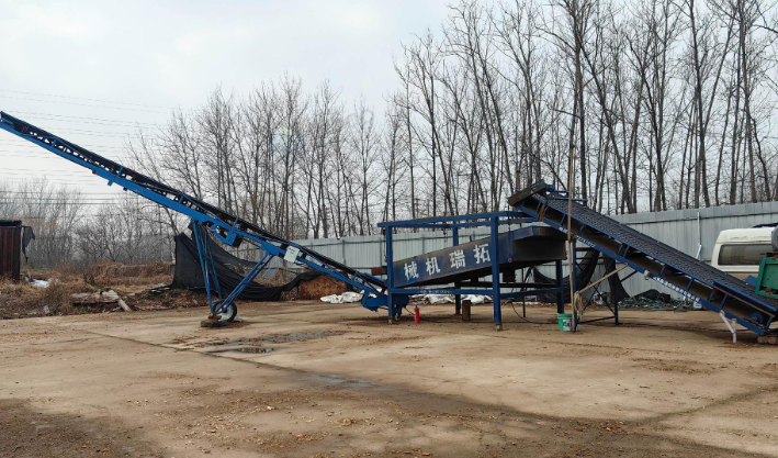 宿迁地区工厂处理317净片破碎机一套、318净片破碎机一套、九米双棍扒皮机