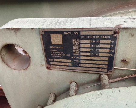 柳州地区处理四台换热器