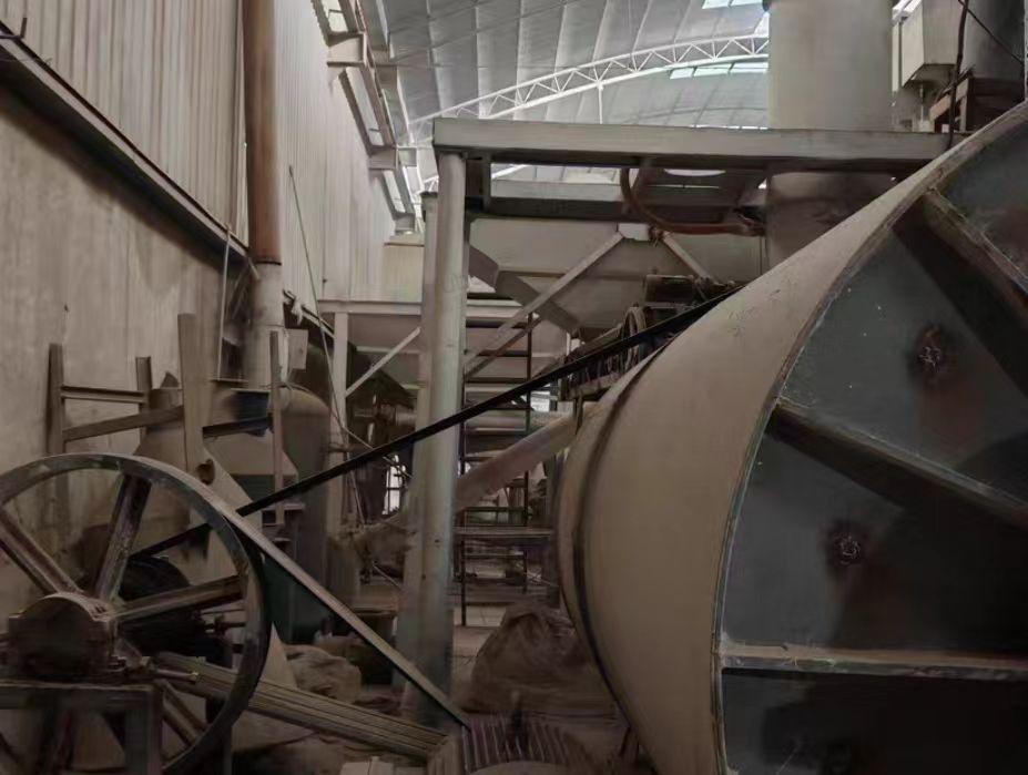 郑州地区工厂换新处理球磨机生产线、磁选机