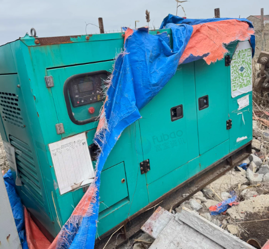 连云港地区工厂处理50KW潍柴静音箱柴油发电机组