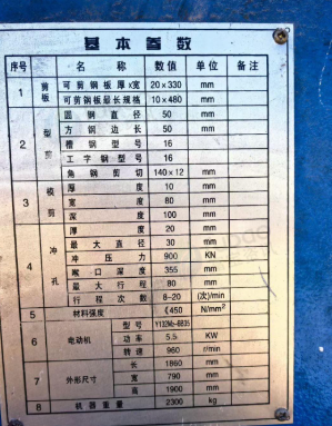 惠州地区处理锯床、冲剪机