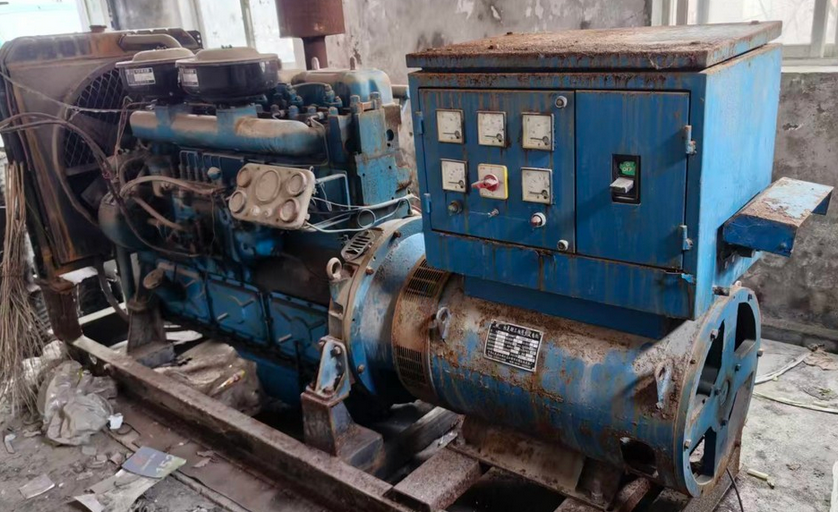 镇江地区工厂处理发电机组