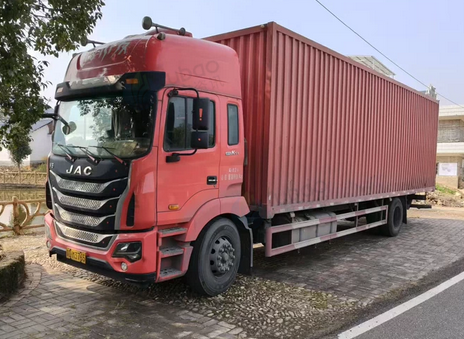 吉安地区处理江淮9米6单桥厢式货车