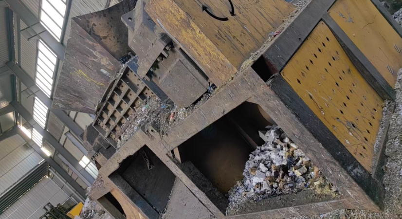 南通地区工厂处理400-1007-150破碎机、撕碎机一套