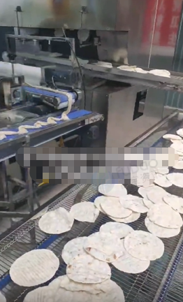 淄博地区处理全套烧烤小饼生产线