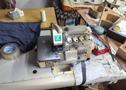 南通地区工厂处理服装设备一批