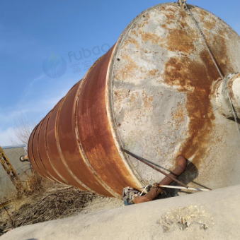 烟台地区处理2个水泥罐仓