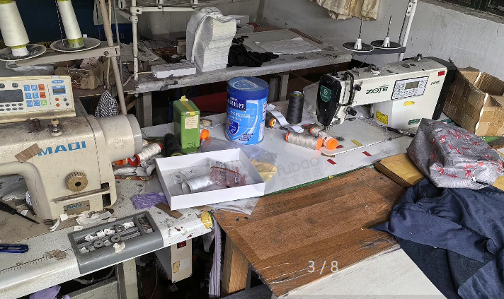 南通地区工厂处理服装设备一批