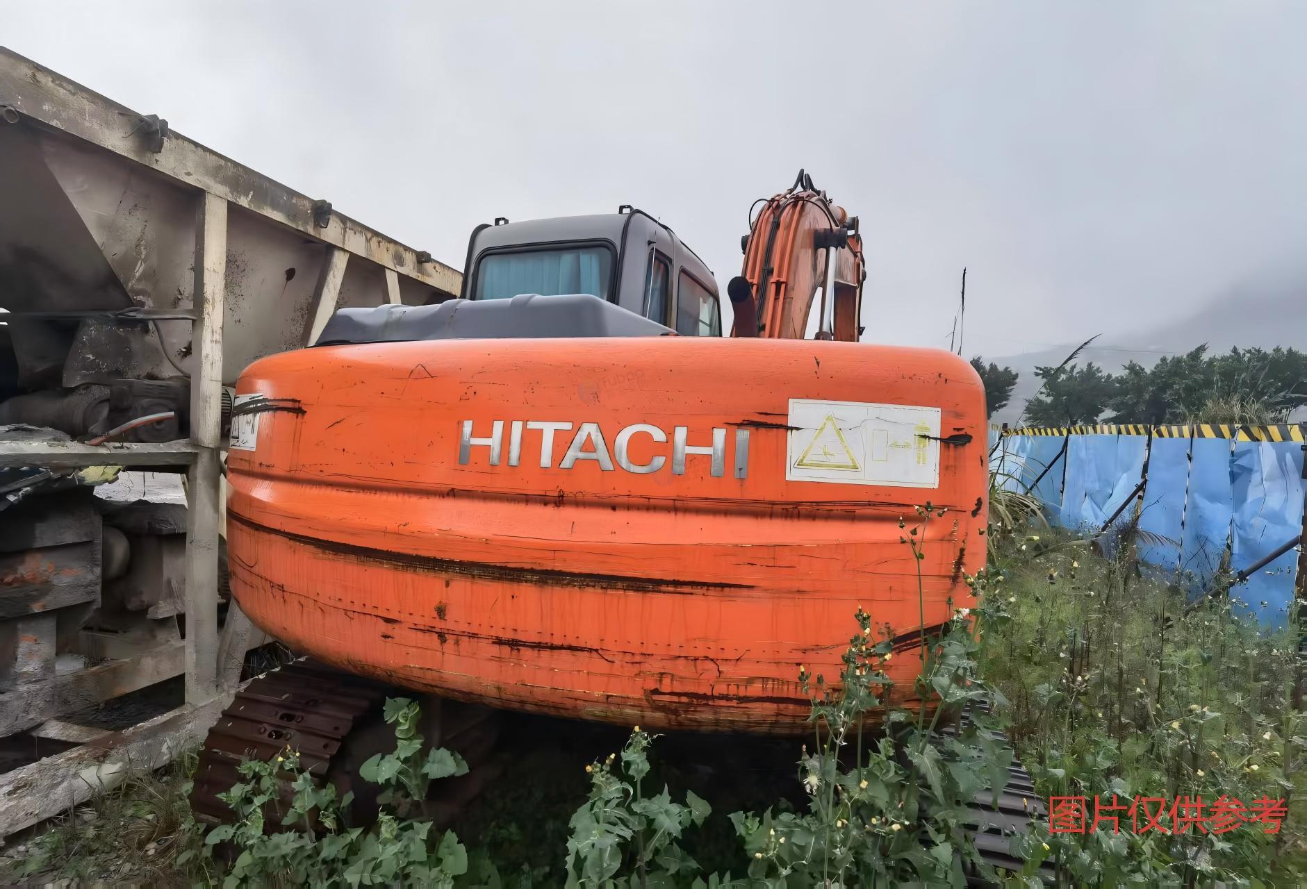 1月22日重庆綦江道路材料公司日立ZX120液压挖机一台转让公告