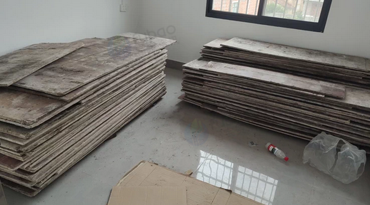 来宾地区处理1批木方、顶筒、模板