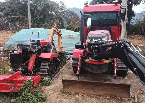 贵阳地区处理两台犁土机