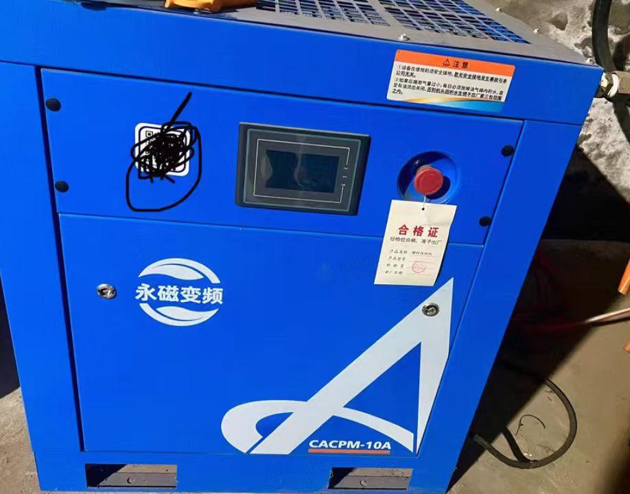 洛阳地区处理全自动灌装机带冷水机、永磁变频空压机、储气罐等