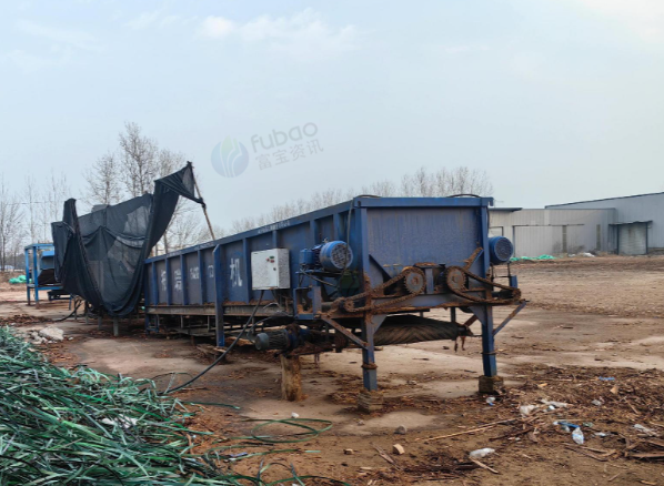 宿迁地区工厂处理317净片破碎机一套、318净片破碎机一套、九米双棍扒皮机