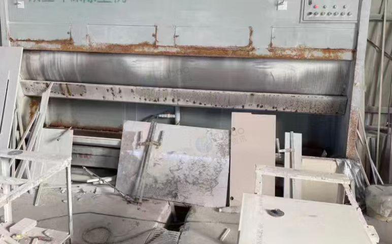 南阳地区工厂处理环保除尘机、水刀切割机、倒角机、空压机、桥切机等石材加工设备